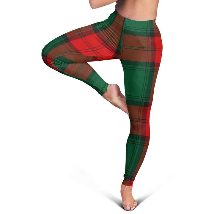 Scottish Stewart Atholl Modern Clan Tartan Women Leggings Tartan Plaid 5