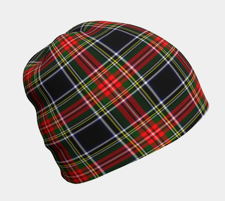 Scottish Stewart Black Clan Tartan Beanie 1 Tartan Plaid