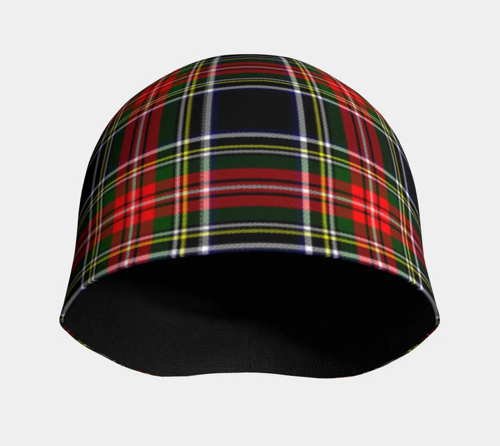 Scottish Stewart Black Clan Tartan Beanie 3 Tartan Plaid