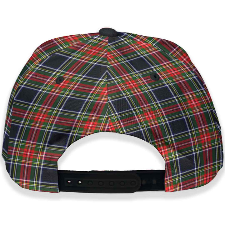 Scottish Stewart Black Clan Tartan Cap Tartan Plaid 2