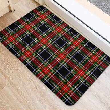 Scottish Stewart Black Clan Tartan Door Mat Tartan Plaid 2