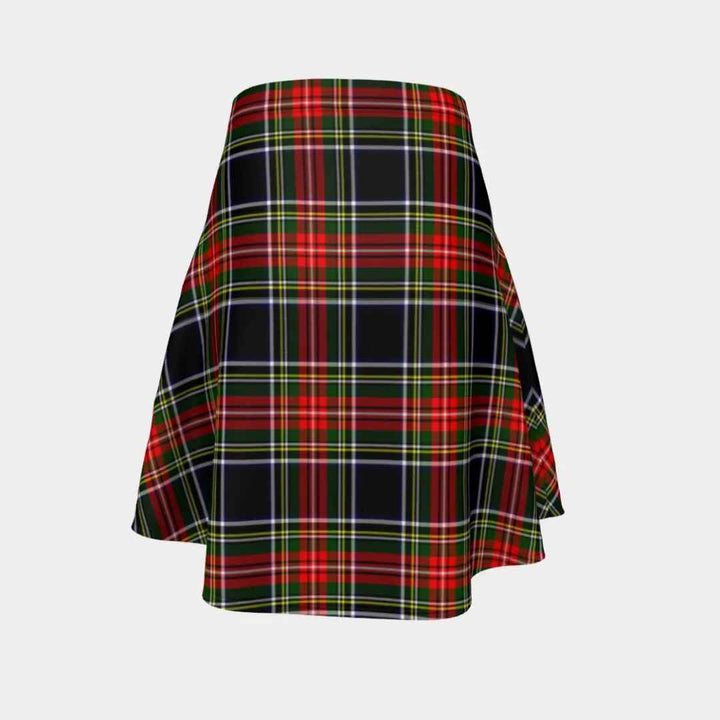 Scottish Stewart Black Clan Tartan Flare Skirt Tartan Plaid 4