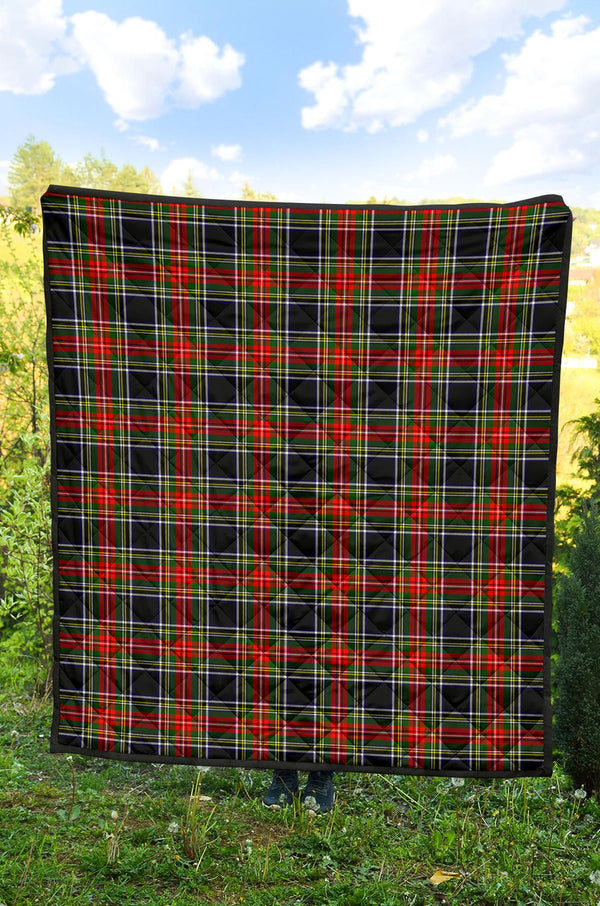 Scottish Stewart Black Clan Tartan Quilt Tartan Plaid 2