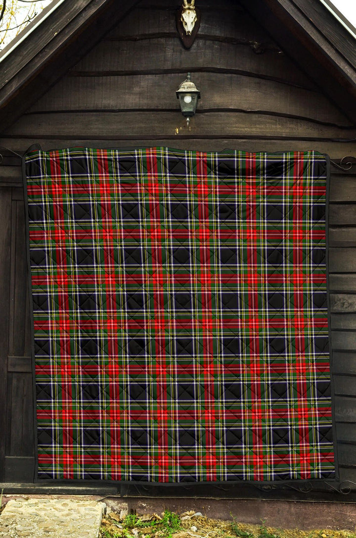 Scottish Stewart Black Clan Tartan Quilt Tartan Plaid 3