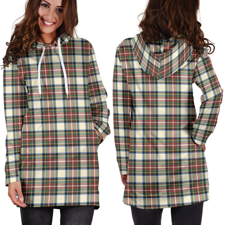 Scottish Stewart Dress Ancient Clan Tartan Hoodie Dress