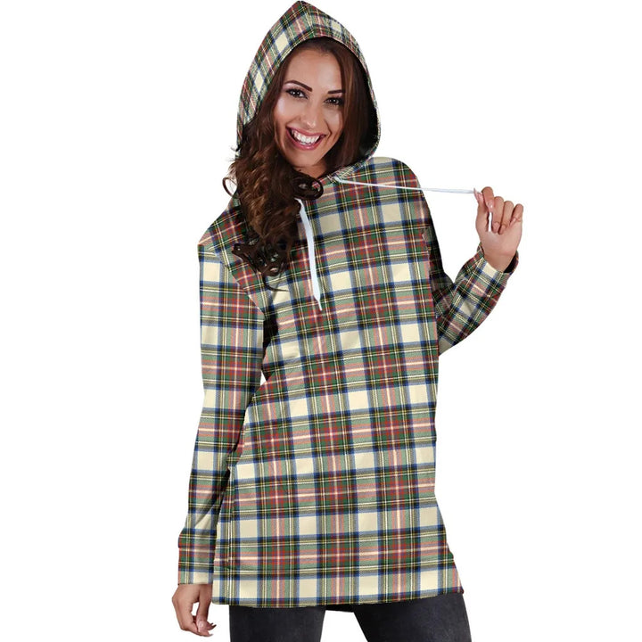 Scottish Stewart Dress Ancient Clan Tartan Hoodie Dress