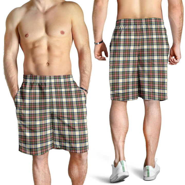 Scottish Stewart Dress Ancient Clan Tartan Men's Shorts