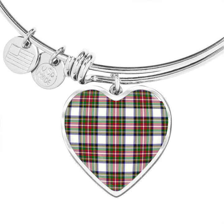 Scottish Stewart Dress Modern Clan Tartan Bangle Heart Tartan Plaid 1