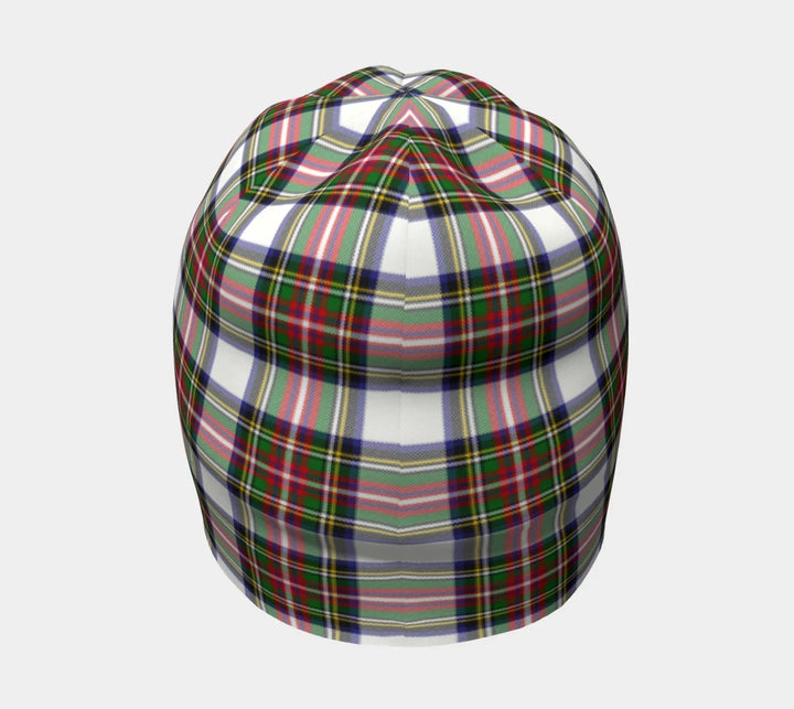 Scottish Stewart Dress Modern Clan Tartan Beanie 4 Tartan Plaid