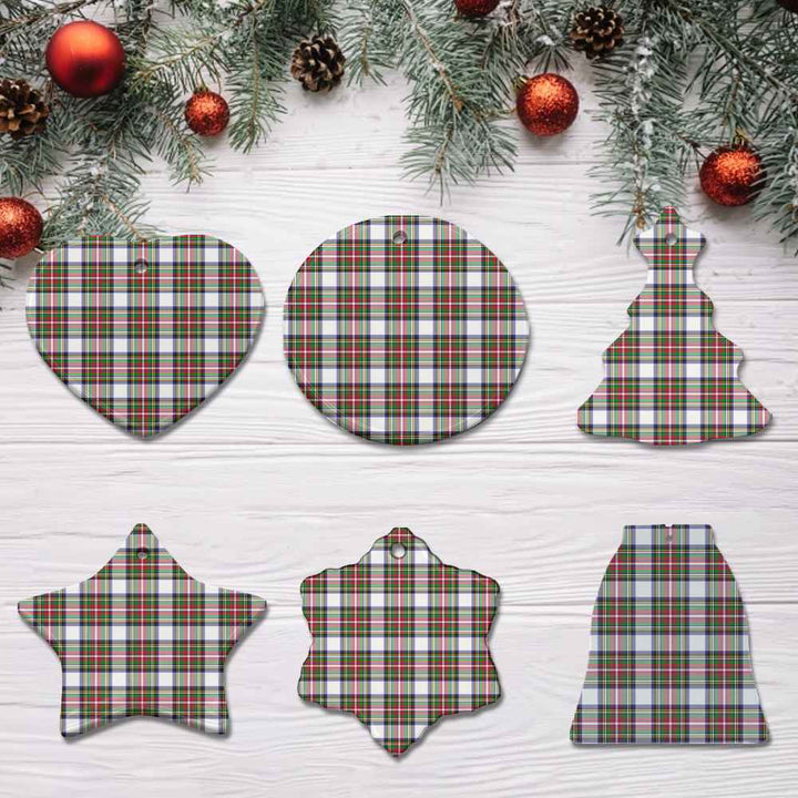 Scottish Stewart Dress Modern Clan Tartan Ceramic Ornament All Tartan Plaid