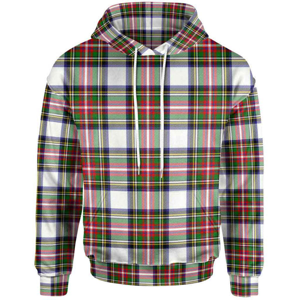 Scottish Stewart Dress Modern Clan Tartan Hoodie Front Side Tartan Plaid