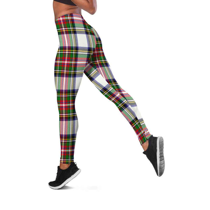 Scottish Stewart Dress Modern Clan Tartan Women Leggings Tartan Plaid 2