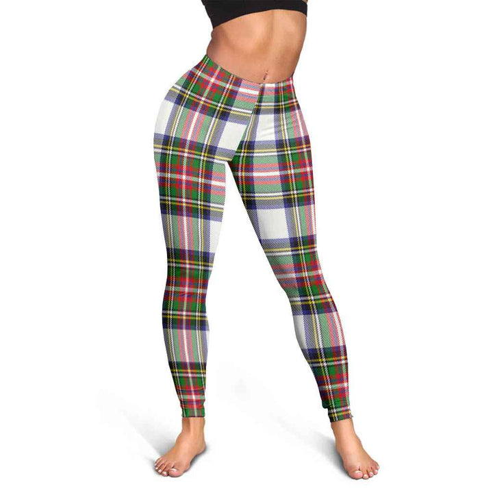 Scottish Stewart Dress Modern Clan Tartan Women Leggings Tartan Plaid 3