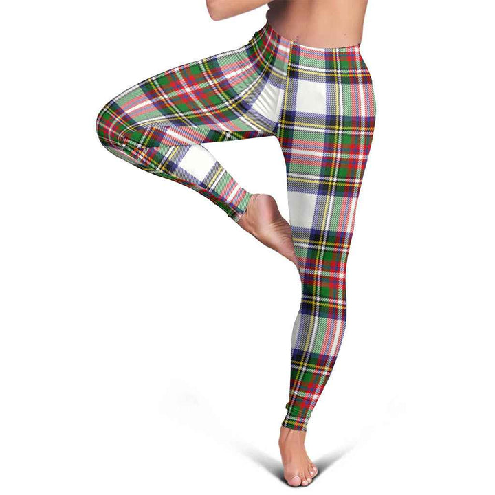 Scottish Stewart Dress Modern Clan Tartan Women Leggings Tartan Plaid 5