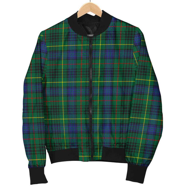 Scottish Stewart Hunting Modern Clan Tartan Bomber Jacket Tartan Plaid 1