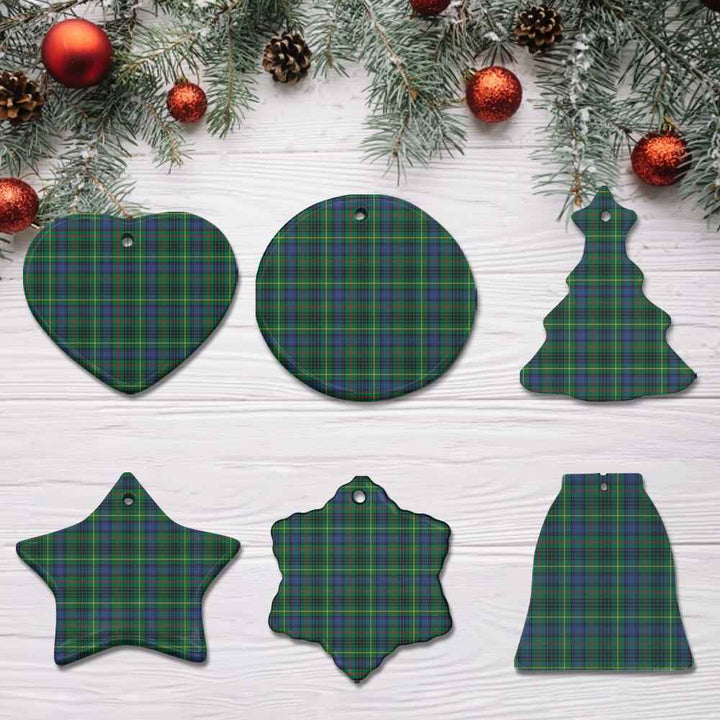 Scottish Stewart Hunting Modern Clan Tartan Ceramic Ornament All Tartan Plaid