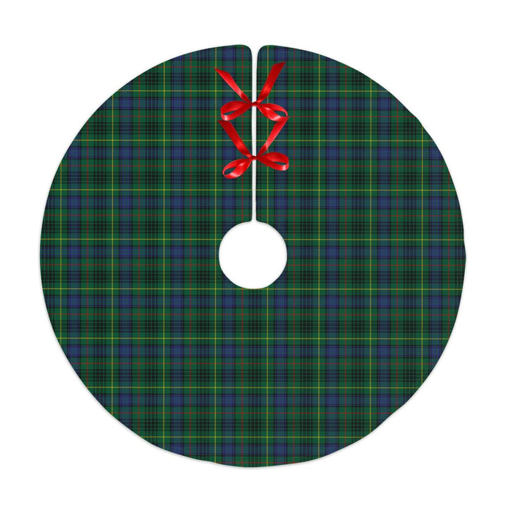 Scottish Stewart Hunting Modern Clan Tartan Christmas Tree Skirt No Tassels 1 Tartan Plaid