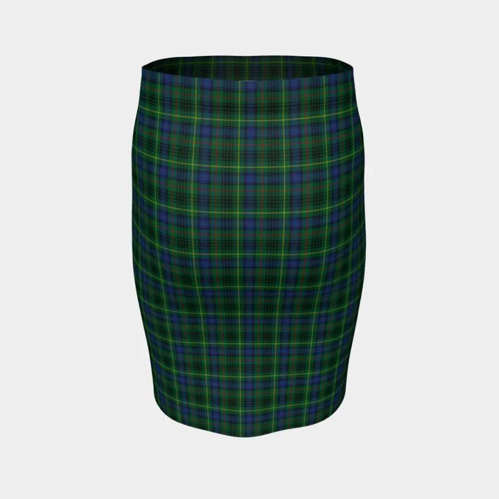 Scottish Stewart Hunting Modern Clan Tartan Fitted Skirt Tartan Plaid 4
