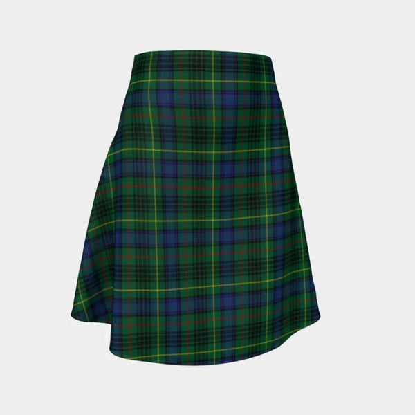 Scottish Stewart Hunting Modern Clan Tartan Flare Skirt Tartan Plaid 1