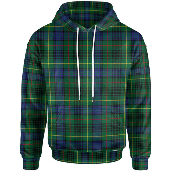 Scottish Stewart Hunting Modern Clan Tartan Hoodie Front Side Tartan Plaid