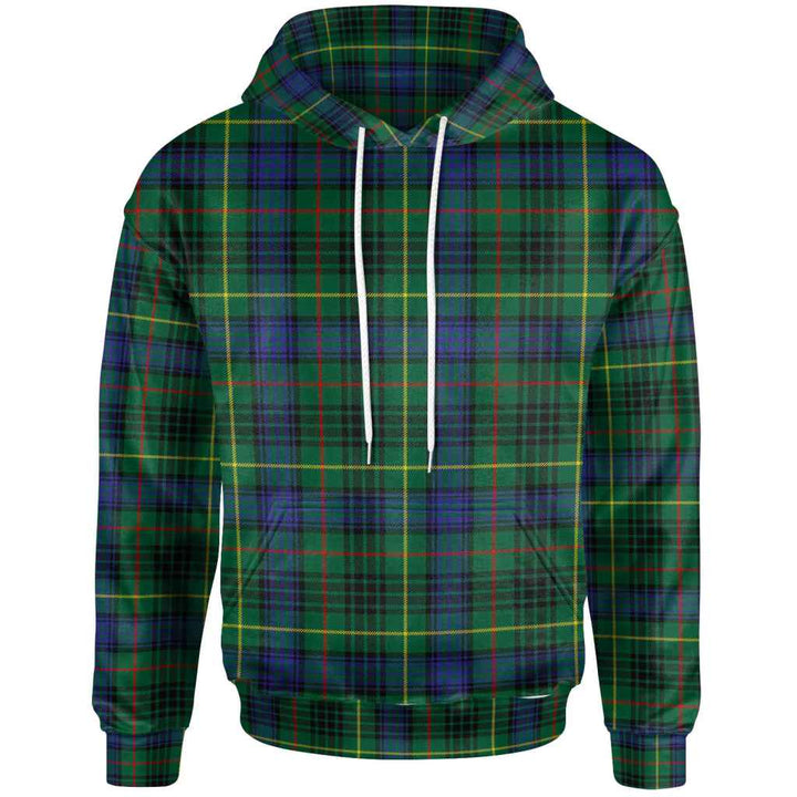 Scottish Stewart Hunting Modern Clan Tartan Hoodie Front Side Tartan Plaid