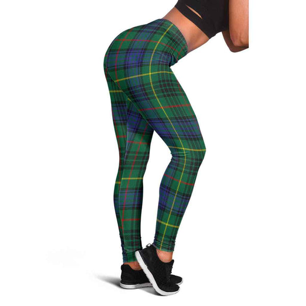 Scottish Stewart Hunting Modern Clan Tartan Women Leggings Tartan Plaid 1