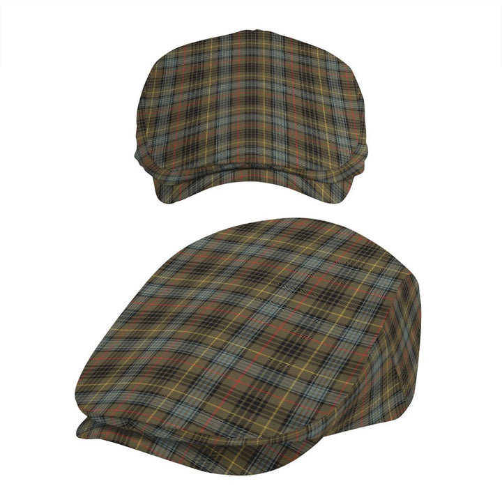 Scottish Stewart Hunting Weathered Clan Tartan Flat Cap Tartan Plaid 5
