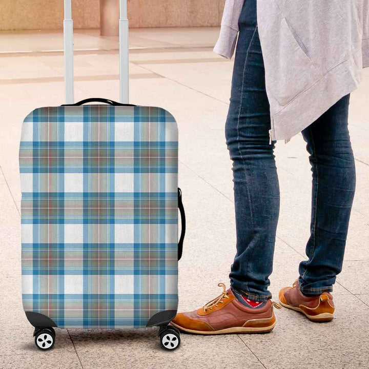 Scottish Stewart Muted Blue Clan Tartan Luggage Cover Tartan Plaid 4