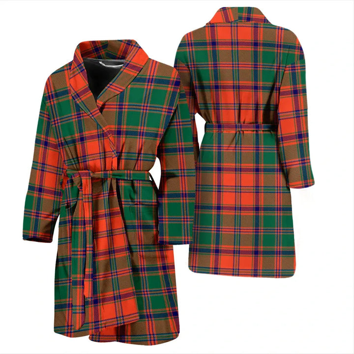 Scottish Stewart Of Appin Ancient Clan Tartan Bathrobe 3