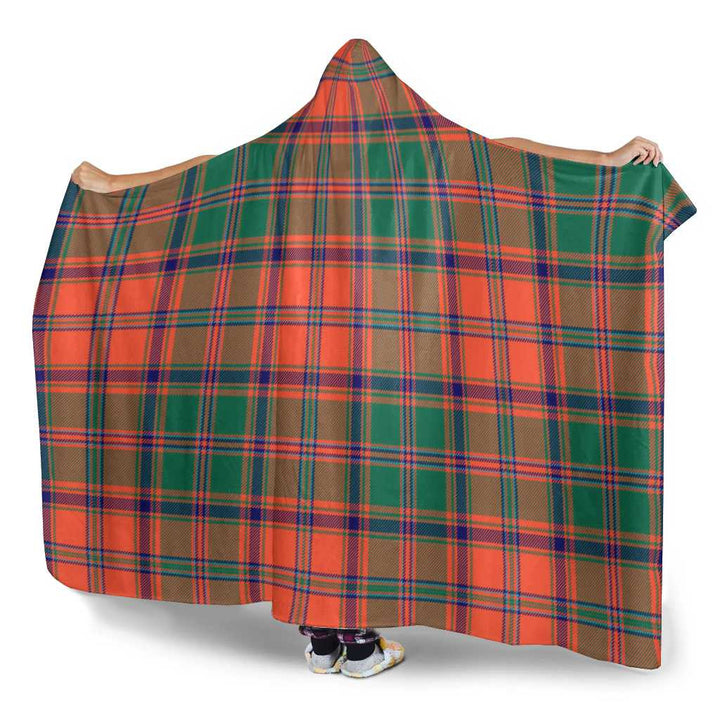 Scottish Stewart of Appin Ancient Clan Tartan Hooded Blanket Tartan Plaid 3