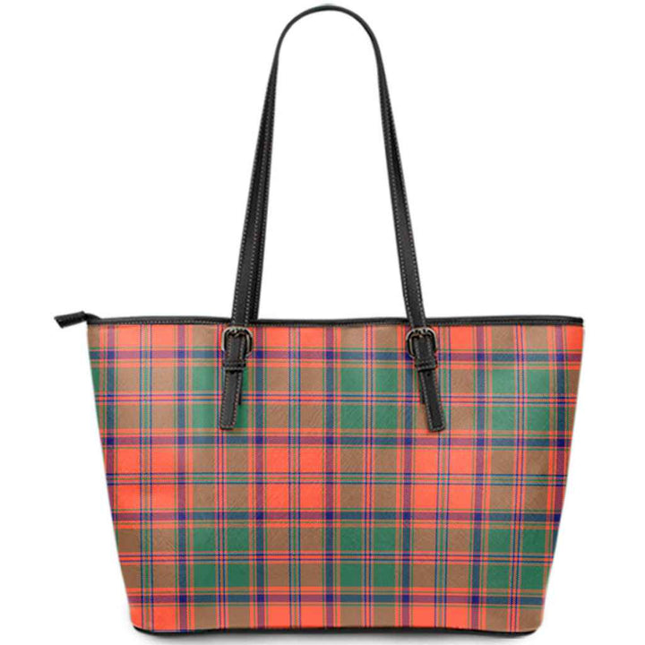 Scottish Stewart of Appin Ancient Clan Tartan Leather Tote Tartan Plaid