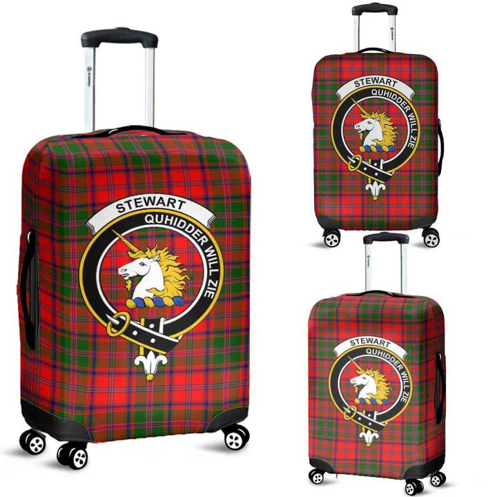 Scottish Stewart (of Appin) Clan Crest Tartan Luggage Cover Tartan Plaid 1