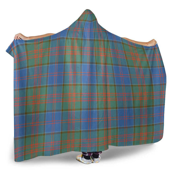 Scottish Stewart of Appin Hunting Ancient Clan Tartan Hooded Blanket Tartan Plaid 2