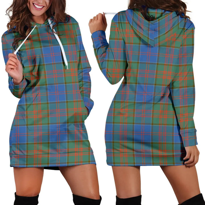Scottish Stewart of Appin Hunting Ancient Clan Tartan Hoodie Dress
