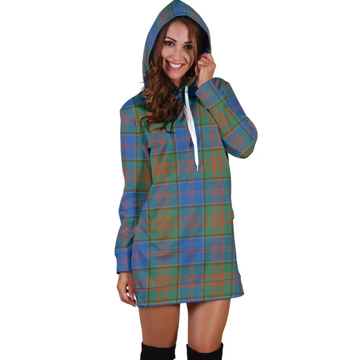 Scottish Stewart of Appin Hunting Ancient Clan Tartan Hoodie Dress