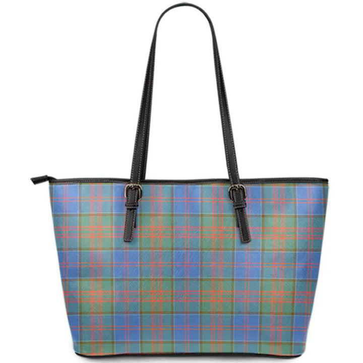 Scottish Stewart of Appin Hunting Ancient Clan Tartan Leather Tote Tartan Plaid