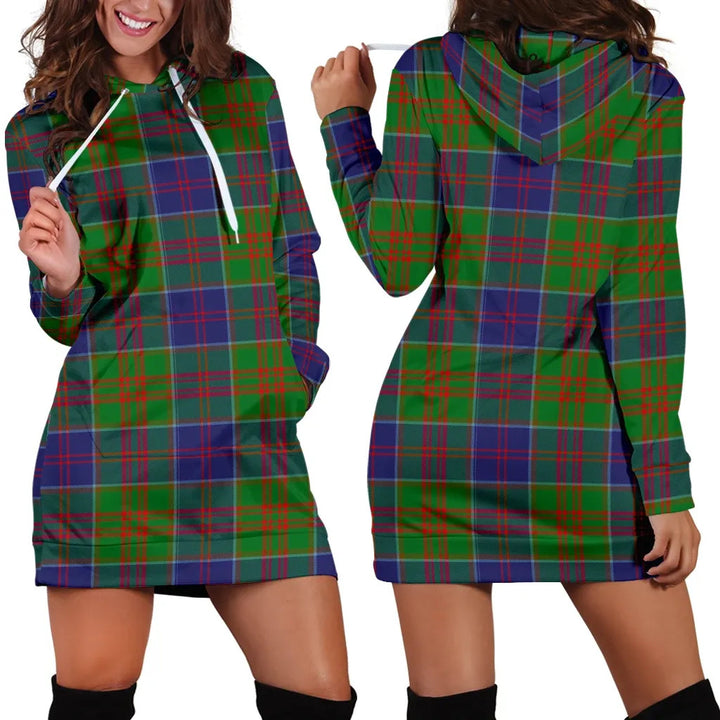 Scottish Stewart of Appin Hunting Modern Clan Tartan Hoodie Dress