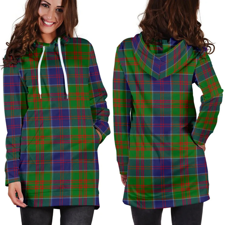 Scottish Stewart of Appin Hunting Modern Clan Tartan Hoodie Dress