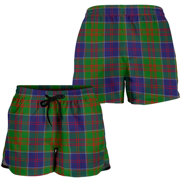 Scottish Stewart of Appin Hunting Modern Clan Tartan Women Shorts