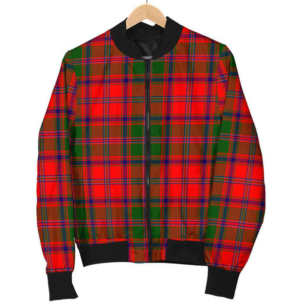 Scottish Stewart of Appin Modern Clan Tartan Bomber Jacket Tartan Plaid 1