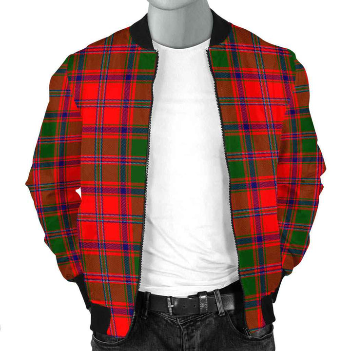 Scottish Stewart of Appin Modern Clan Tartan Bomber Jacket Tartan Plaid 2