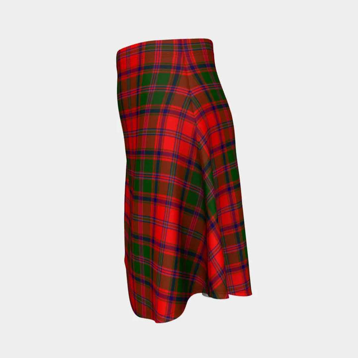 Scottish Stewart of Appin Modern Clan Tartan Flare Skirt Tartan Plaid 2