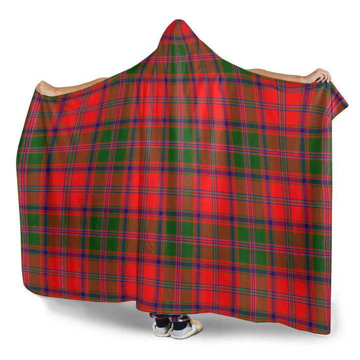 Scottish Stewart of Appin Modern Clan Tartan Hooded Blanket Tartan Plaid 3