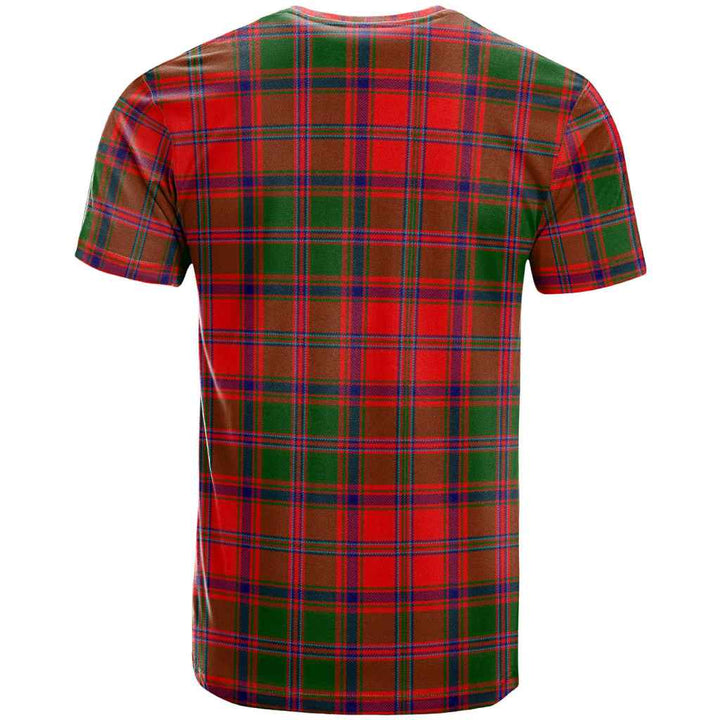 Scottish Stewart of Appin Modern Clan Tartan T-Shirt Back Side Tartan Plaid