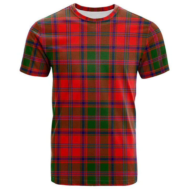 Scottish Stewart of Appin Modern Clan Tartan T-Shirt Front Side Tartan Plaid