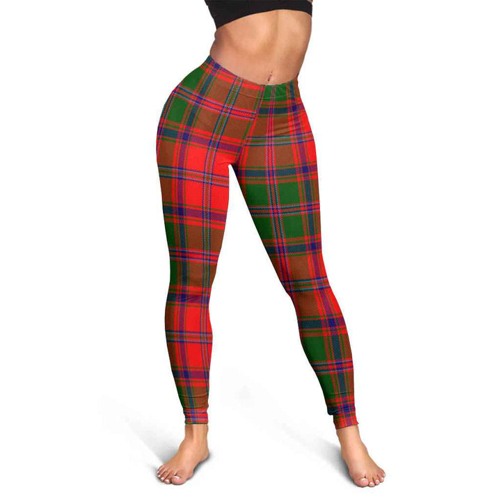 Scottish Stewart of Appin Modern Clan Tartan Women Leggings Tartan Plaid 3
