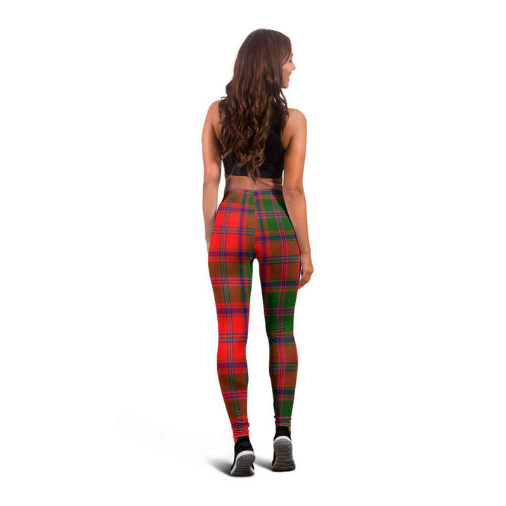 Scottish Stewart of Appin Modern Clan Tartan Women Leggings Tartan Plaid 6