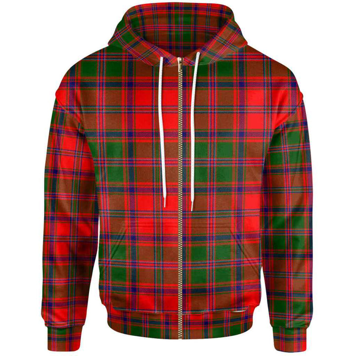Scottish Stewart of Appin Modern Clan Tartan Hoodie Zip Tartan Plaid