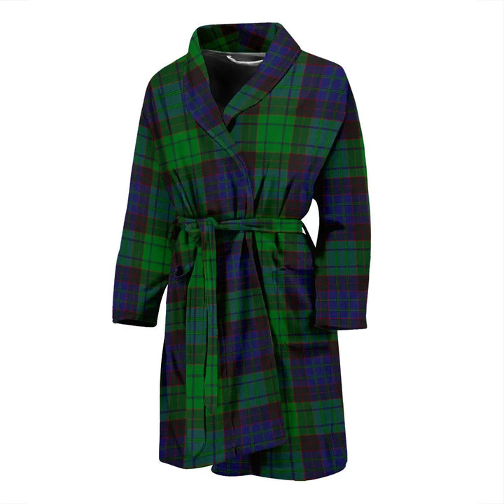 Scottish Stewart Old Modern Clan Tartan Bathrobe 1