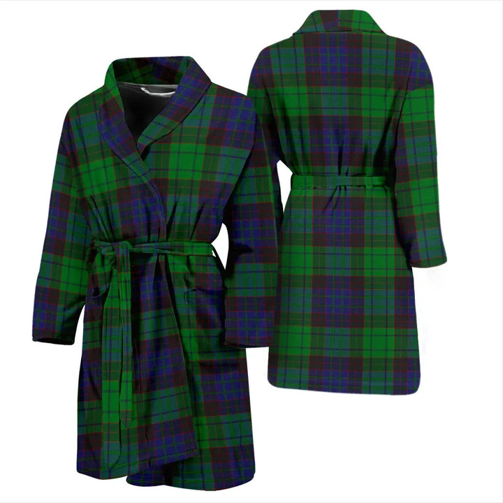 Scottish Stewart Old Modern Clan Tartan Bathrobe 3